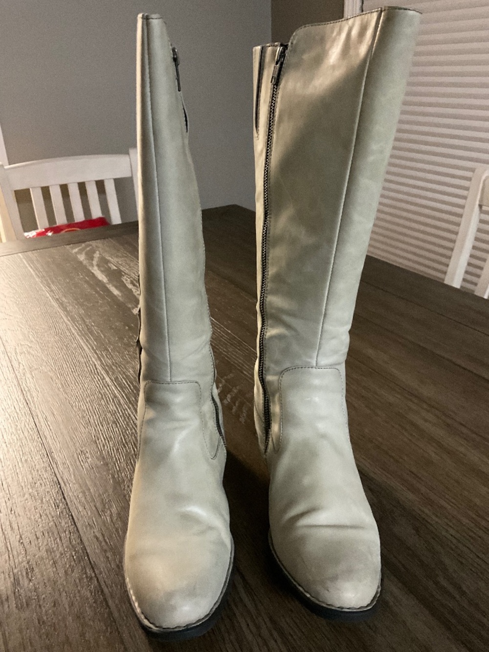 Born Women’s Leather Knee-Hi Boot with Fringe Sz 10 - New with Tags